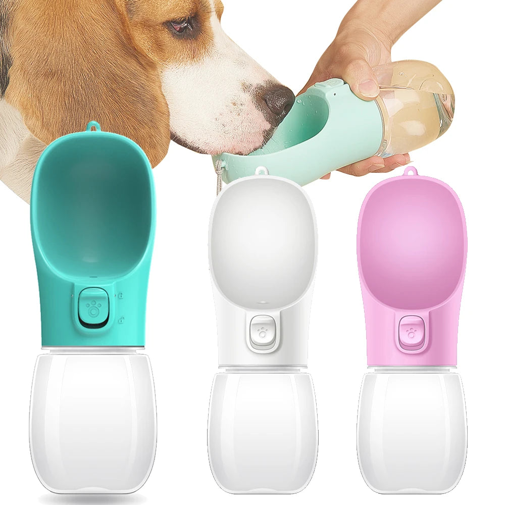 Portable dog bottle detail 1