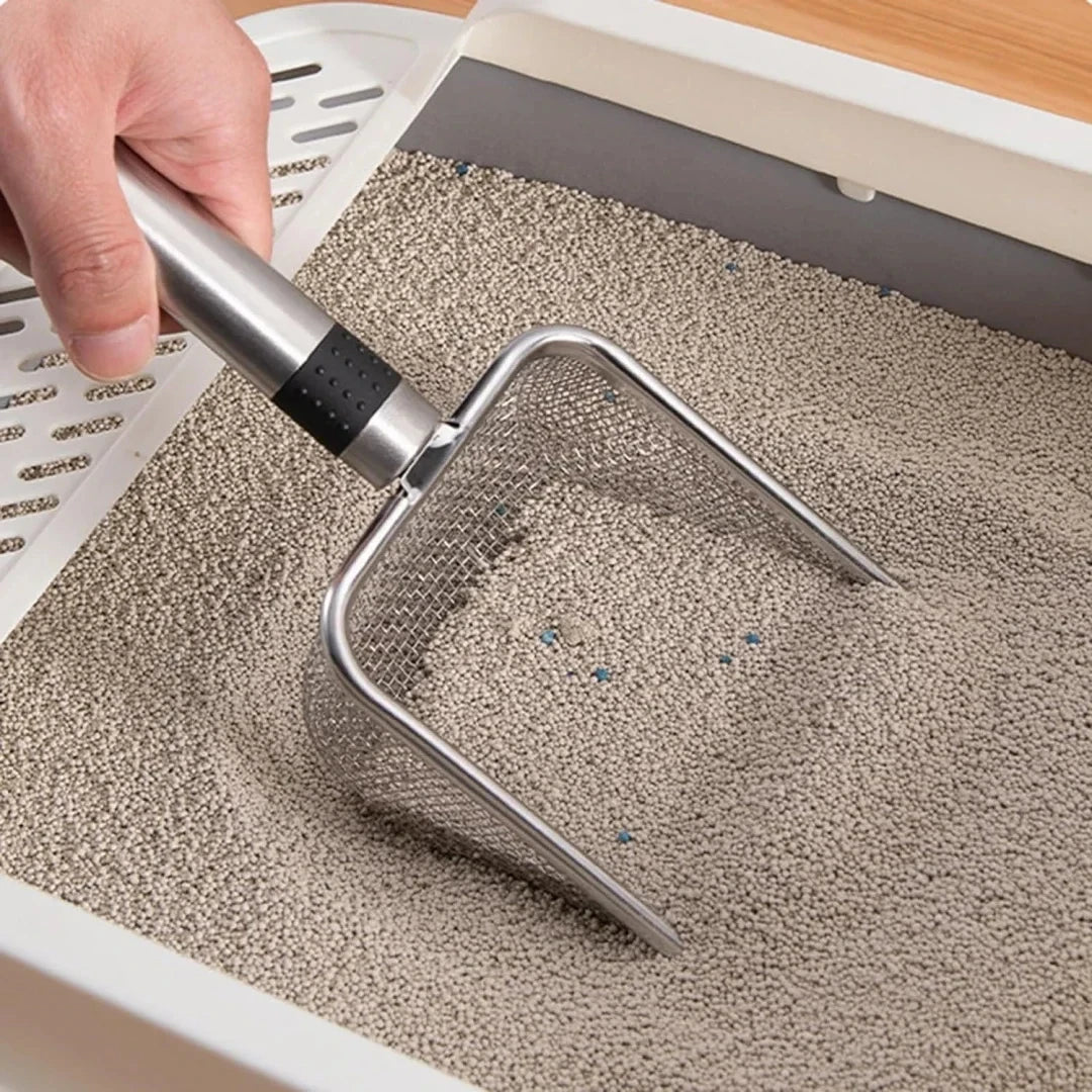Stainless steel scoop detail 2